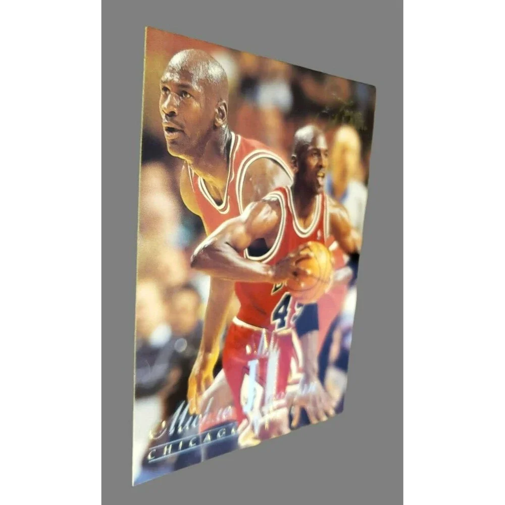 1994-95 Flair MICHAEL JORDAN NBA Basketball Trading Card 326 Chicago Bulls H.O.F
